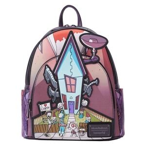 Loungefly Nickelodeon Invader Zim Secret Lair Mini Backpack